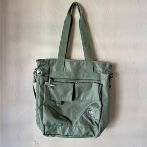 Adidas Originals Utility 2.0 Tote Silver Green/White